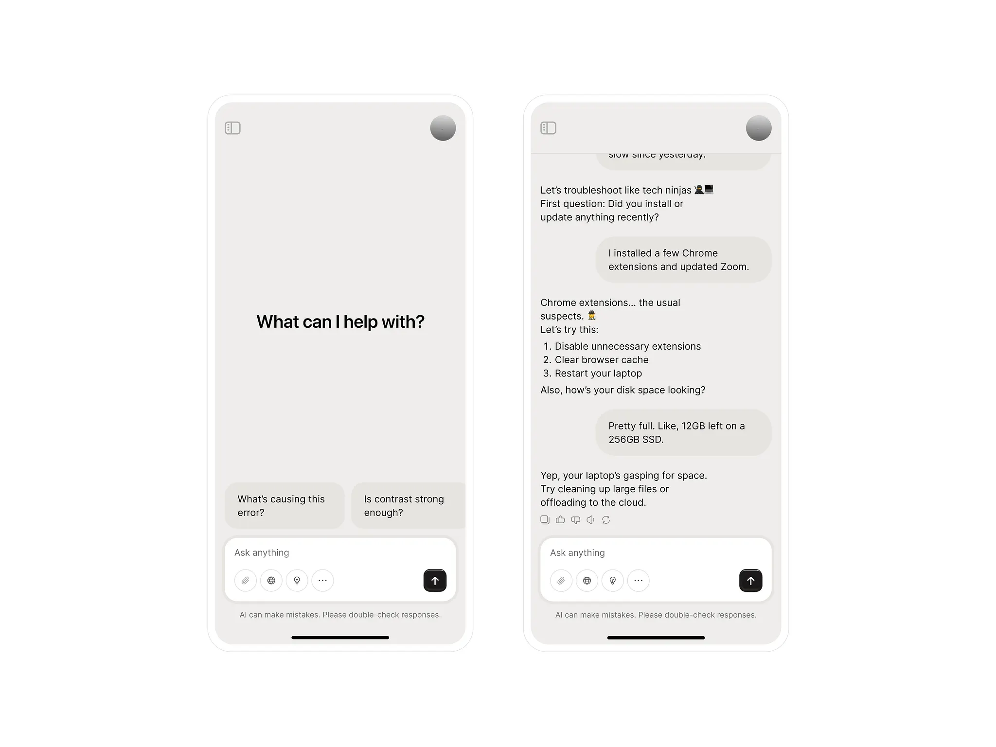 AI Chatbot Platform Screenshot