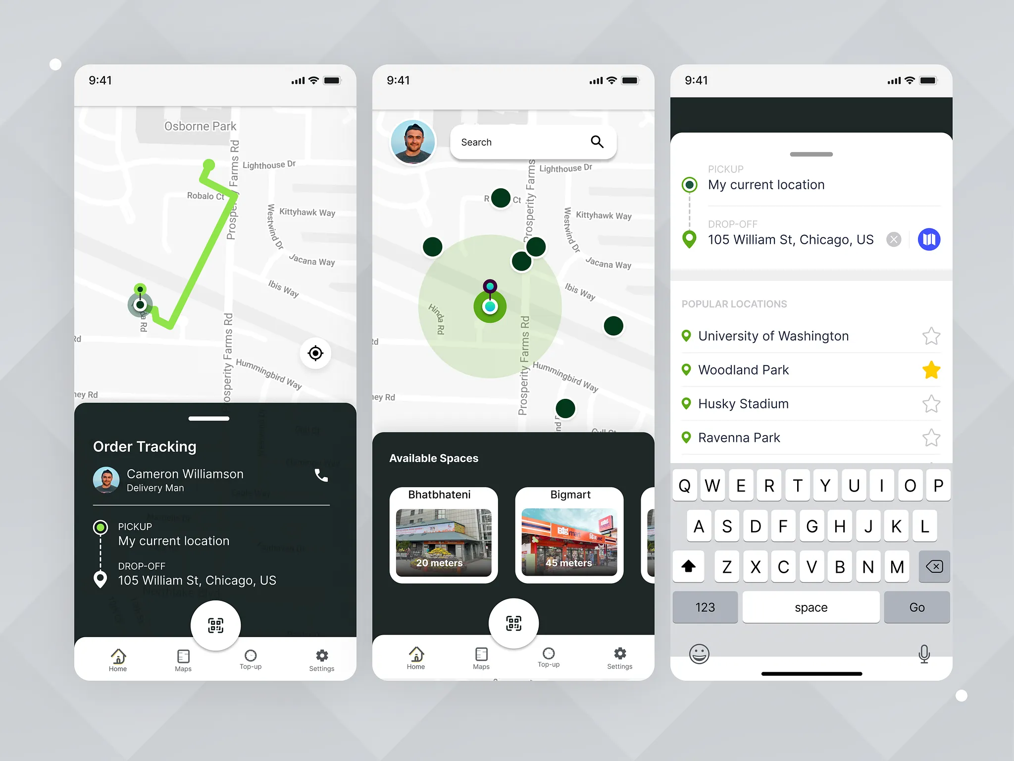 Taxi Booking Platform Screenshot